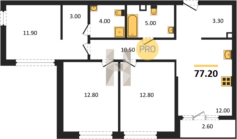 Планировка квартиры 10389