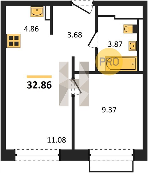 Планировка квартиры 10581