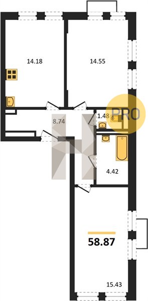 Планировка квартиры 11410