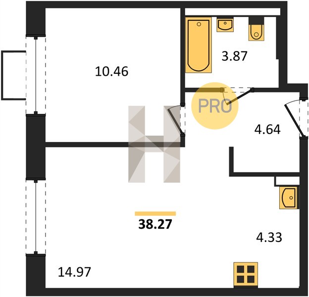 Планировка квартиры 11541