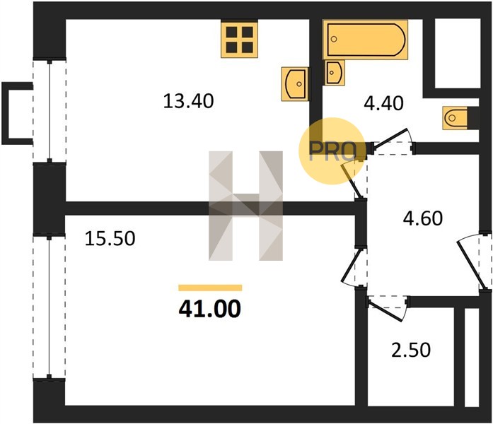Планировка квартиры 1220