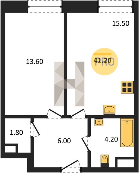 Планировка квартиры 12506