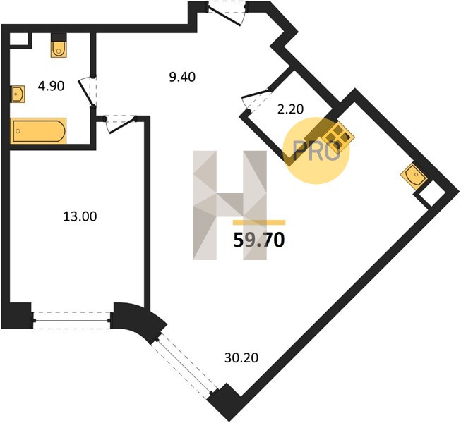 Планировка квартиры 12535