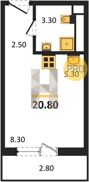 Планировка квартиры 13476