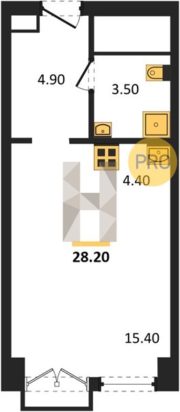 Планировка квартиры 15386
