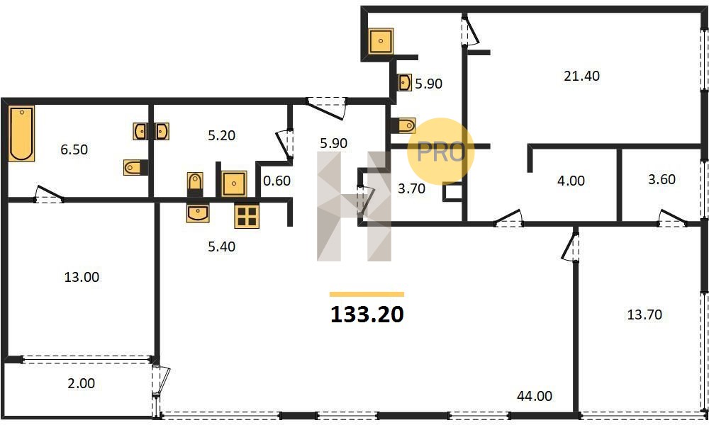 Планировка квартиры 15954