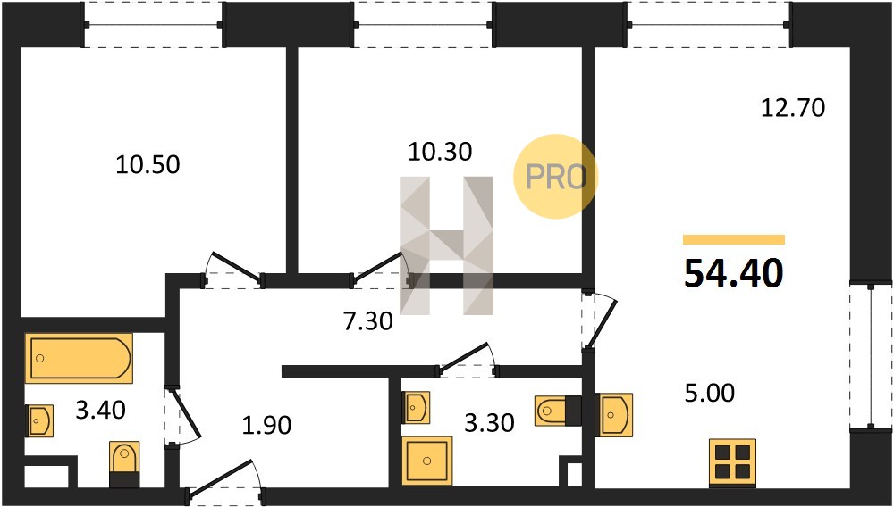 Планировка квартиры 16302