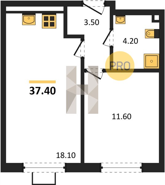 Планировка квартиры 17374