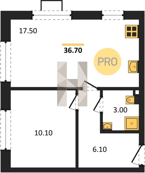 Планировка квартиры 18992