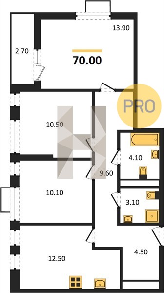 Планировка квартиры 19965
