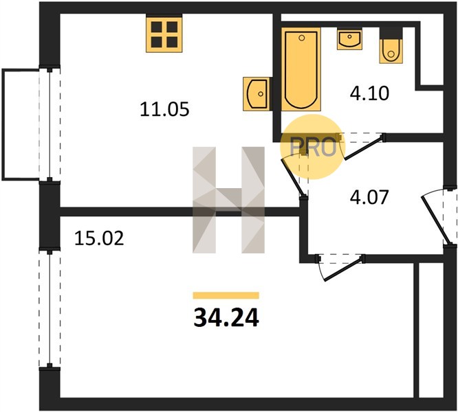 Планировка квартиры 20481