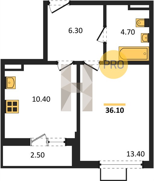 Планировка квартиры 21433