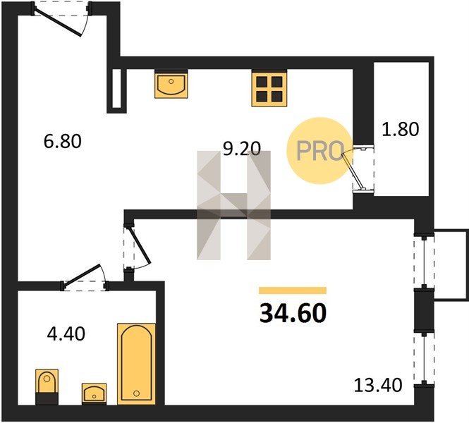 Планировка квартиры 21508