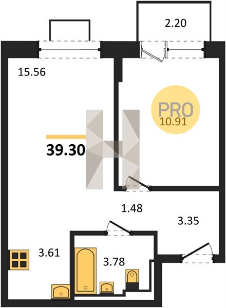 Планировка квартиры 21637