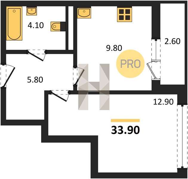 Планировка квартиры 22220