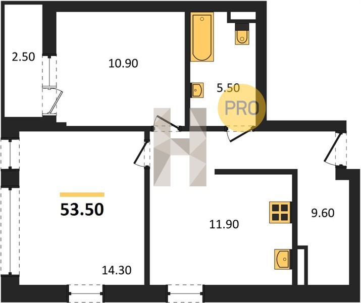 Планировка квартиры 22239
