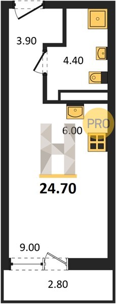 Планировка квартиры 22250