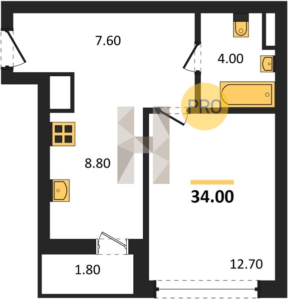 Планировка квартиры 22264