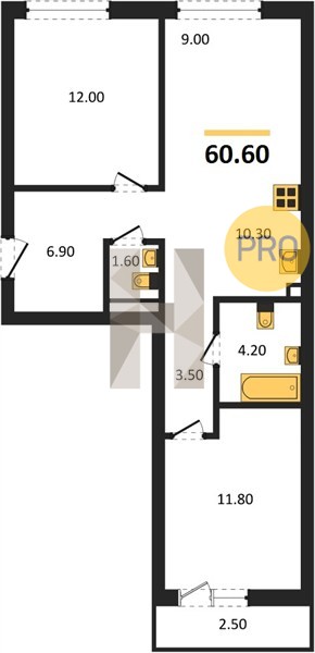 Планировка квартиры 22280