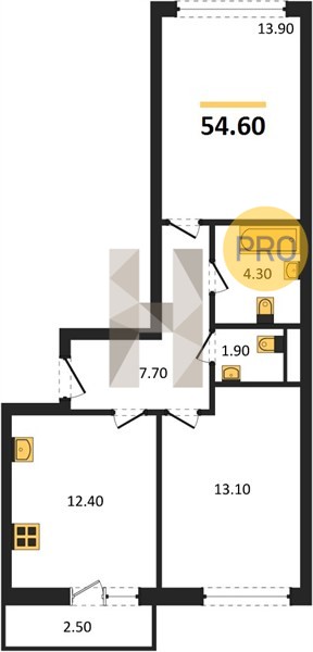 Планировка квартиры 22281