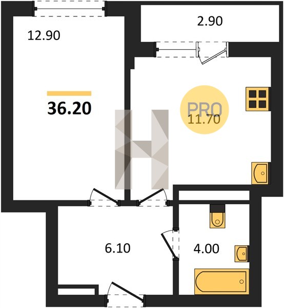 Планировка квартиры 22292