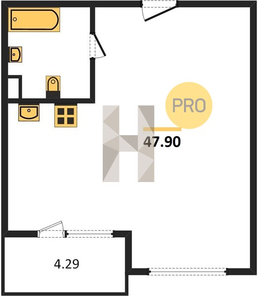 Планировка квартиры 223