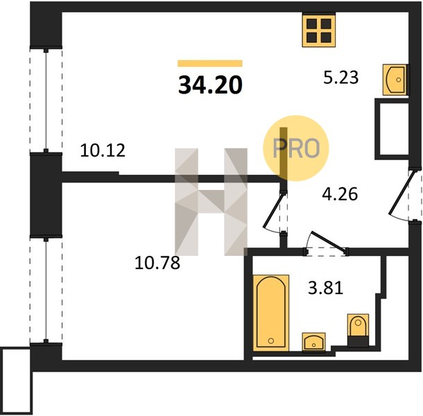 Планировка квартиры 22475