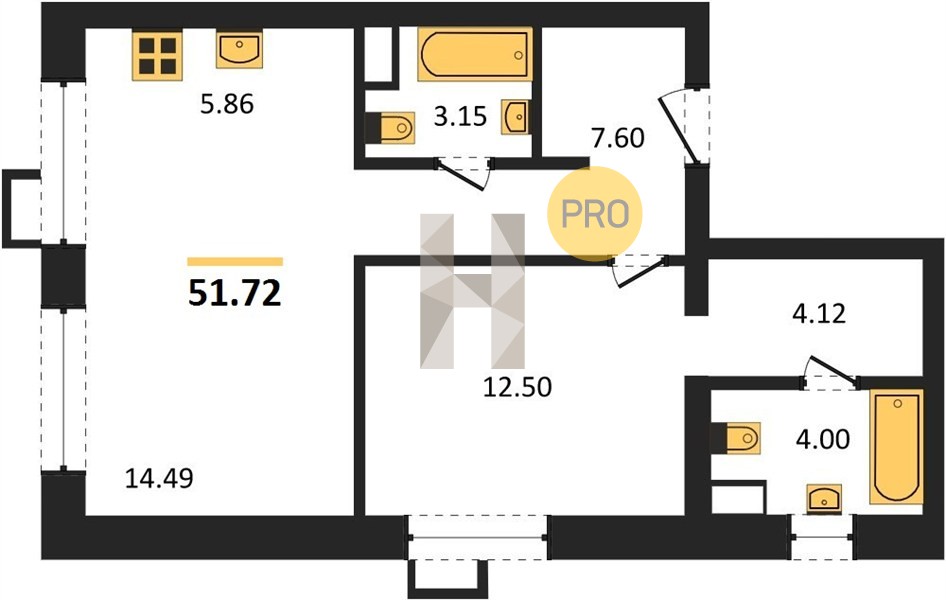 Планировка квартиры 2249