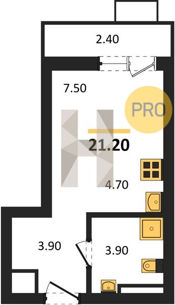 Планировка квартиры 22496