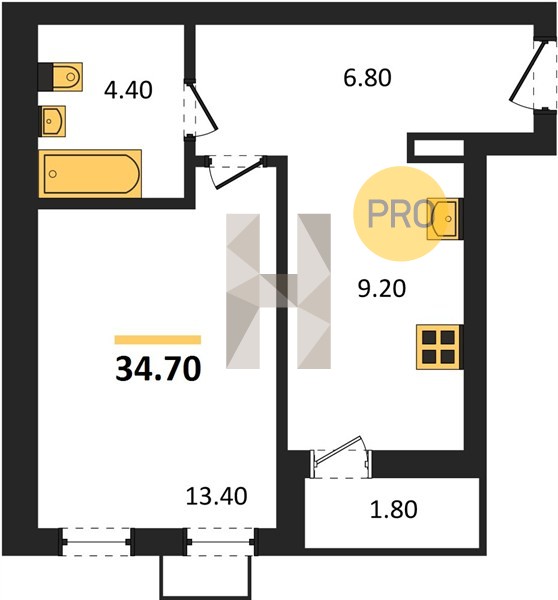Планировка квартиры 22509