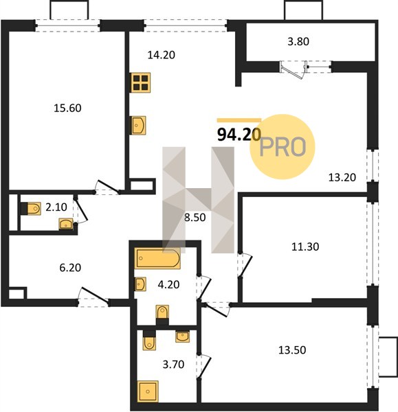 Планировка квартиры 22533
