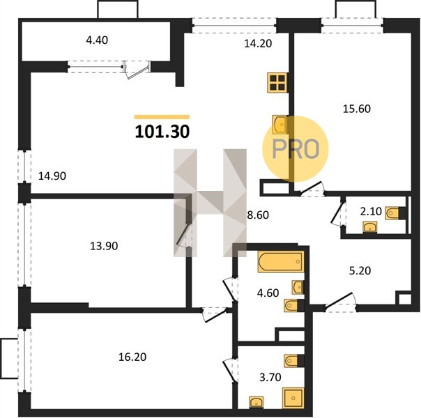 Планировка квартиры 22566