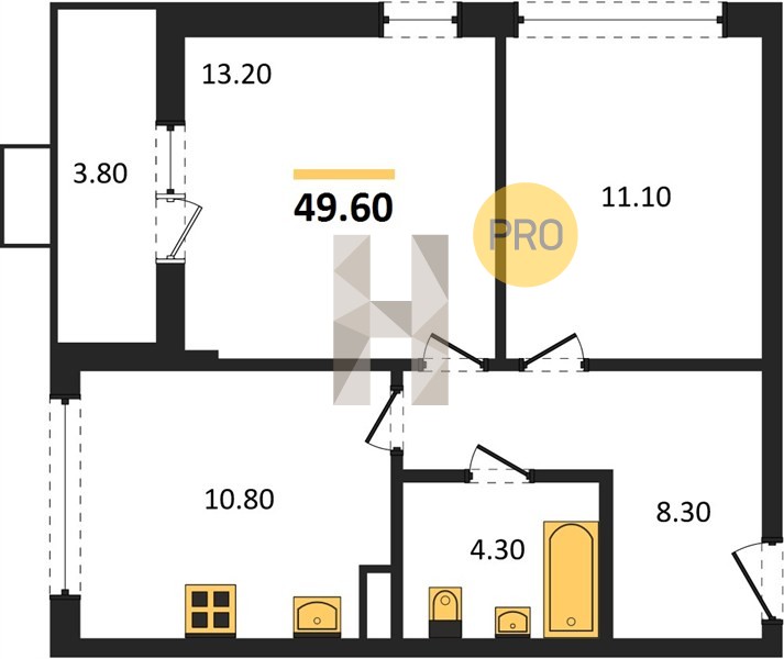 Планировка квартиры 22567