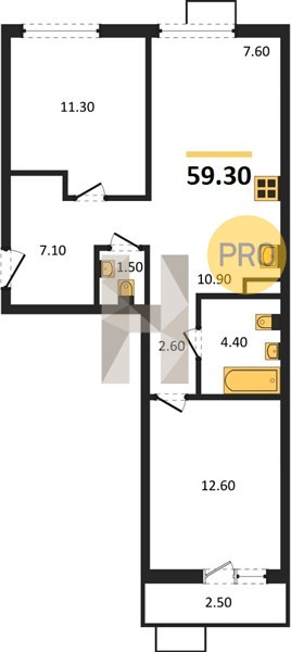 Планировка квартиры 22578
