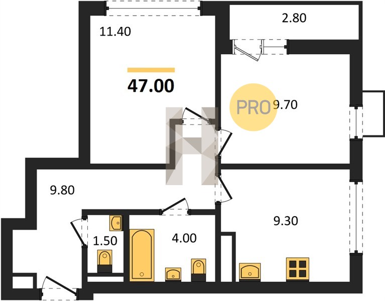 Планировка квартиры 22585