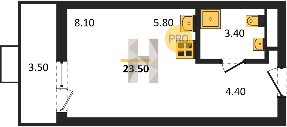 Планировка квартиры 22613