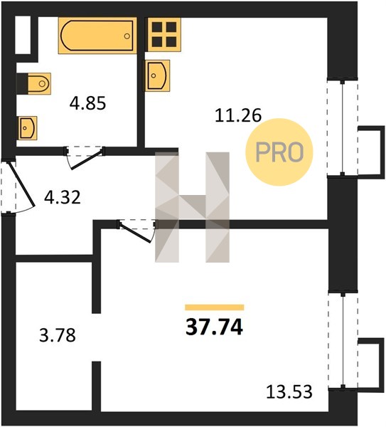 Планировка квартиры 2267