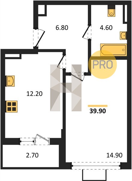 Планировка квартиры 22680