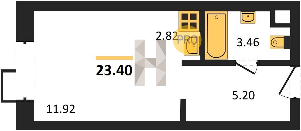 Планировка квартиры 2269