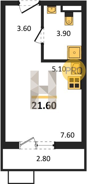 Планировка квартиры 22742