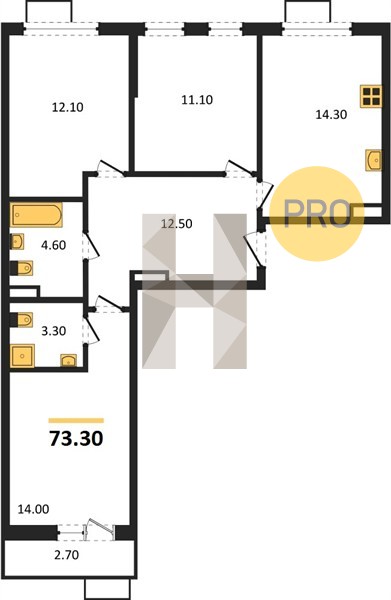 Планировка квартиры 22776