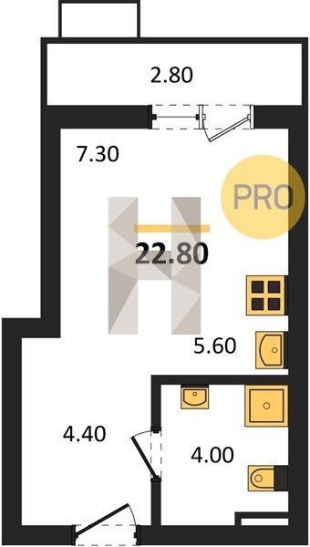 Планировка квартиры 22796