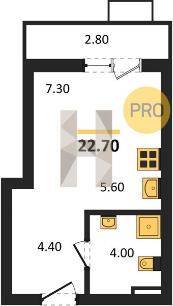 Планировка квартиры 22846