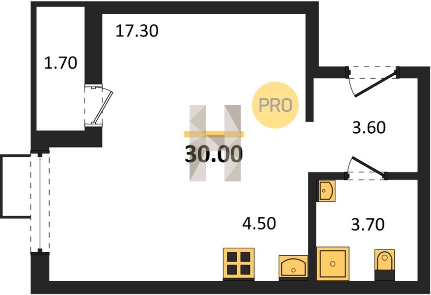 Планировка квартиры 22876