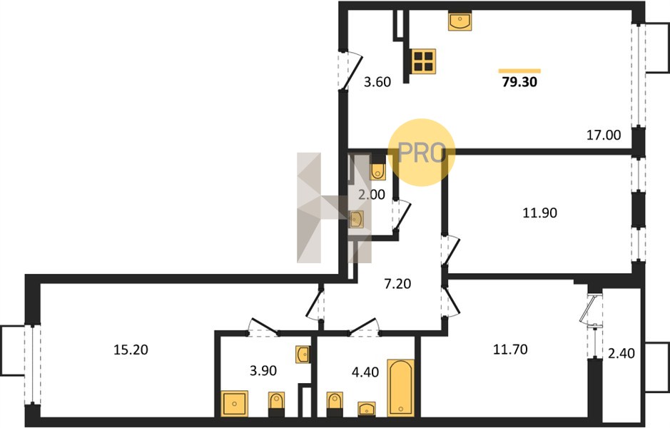 Планировка квартиры 22877