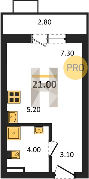 Планировка квартиры 22918