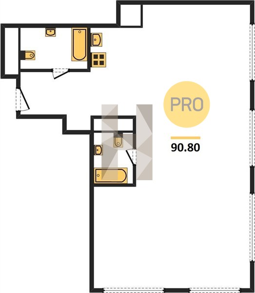 Планировка квартиры 2350