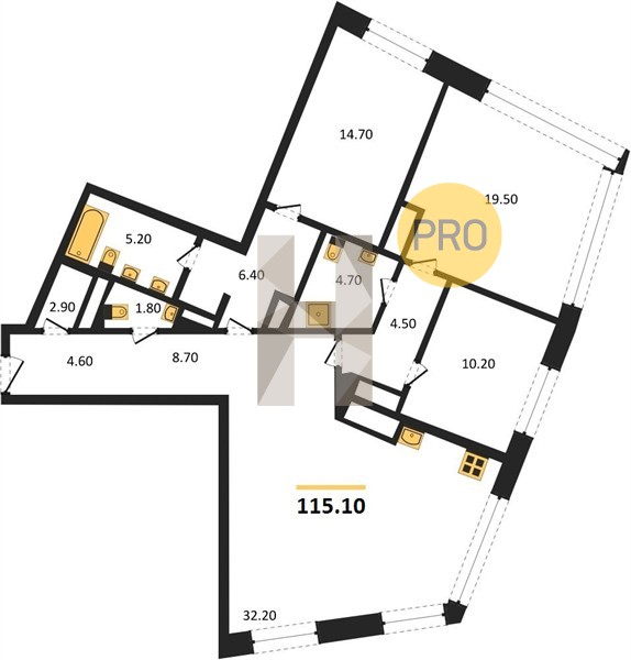 Планировка квартиры 2388