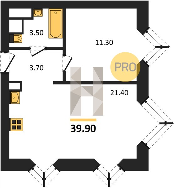 Планировка квартиры 23993