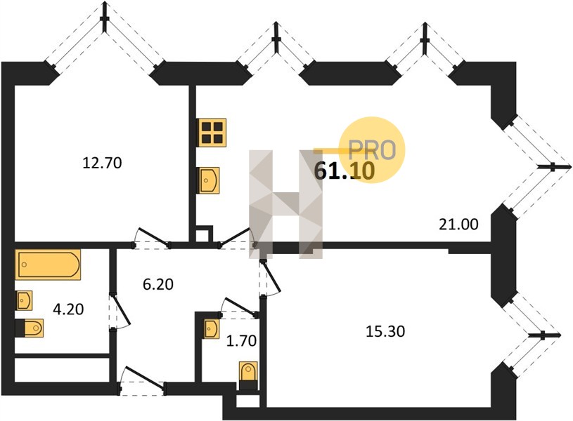 Планировка квартиры 23994